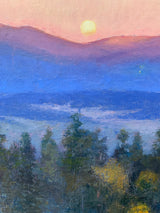 Closing Time - Oil and Wax on Cradled Panel