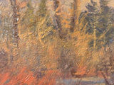 Cold Evening Light - Oil on Canvas