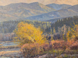 Late Fall on the Bitterroot - Oil on Canvas