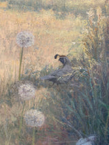 Make a Wish - Oil and Wax on Cradled Panel
