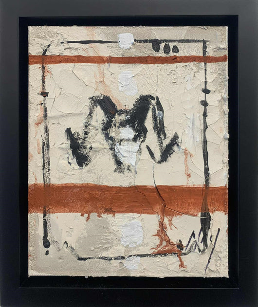 Ram Skull - Mixed Media