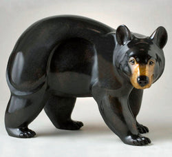 Double Trouble - Black Bear Sculpture - Bronze