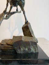 Out on a Limb - Bezoar Ibex - Bronze