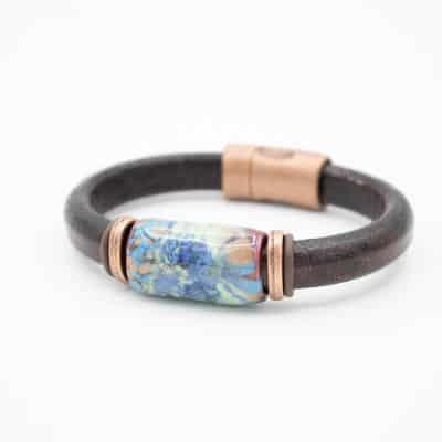 Bitterroot Bracelet - Montana Leather Designs