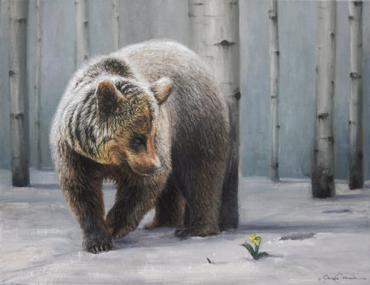 First to Awaken - Oil on Canvas