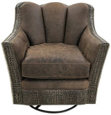 Channelback Swivel Glider