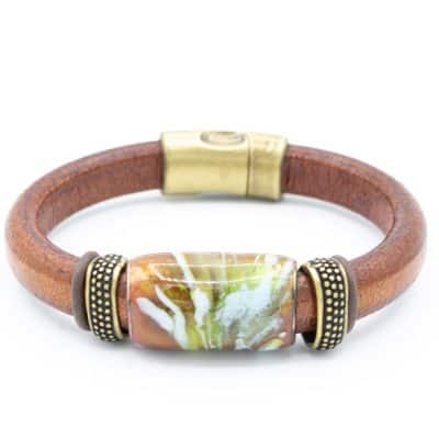 Tamarack Bracelet - Montana Leather Designs