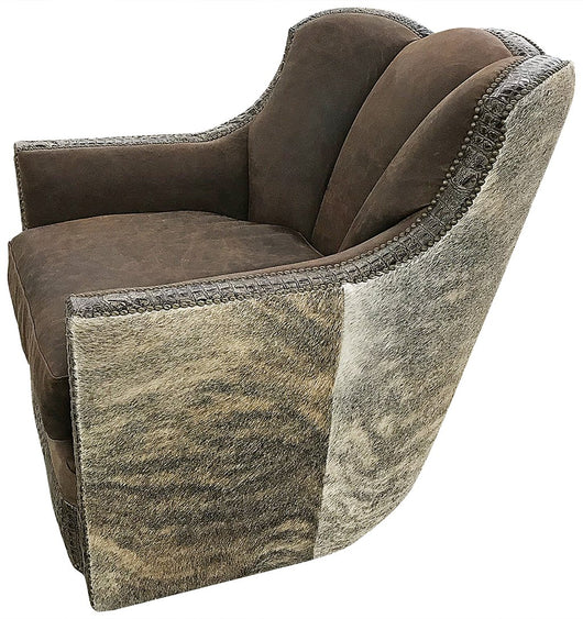 Channelback Swivel Glider