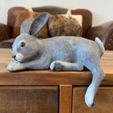 Small Gray Bunny - Bronze