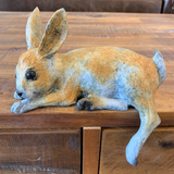 Small Tan Bunny - Bronze