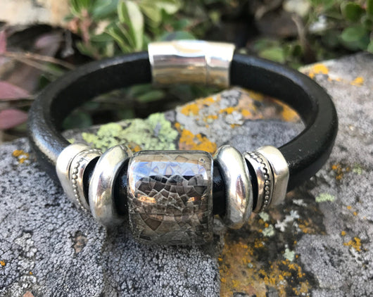 Glacier Bracelet - Montana Leather Designs