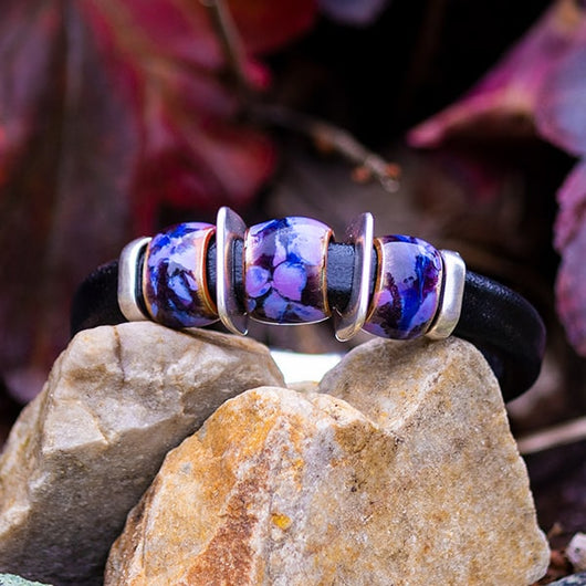 Honey Berry Bracelet - Montana Leather Designs