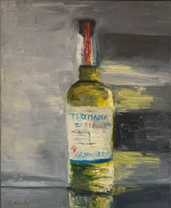 Last Bottle Left - Oil on Canvas