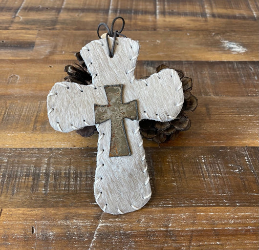 Hair on Hide Ornament