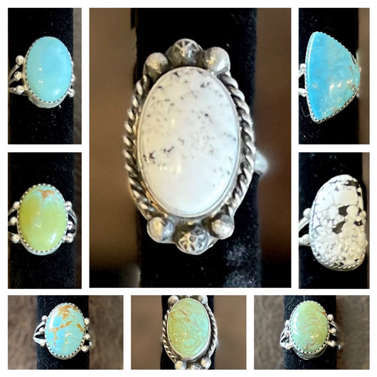 Navajo Turquoise Rings