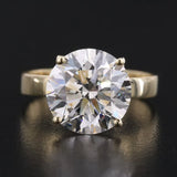 14ky 5.03 Round Brilliant Lab-Grown Diamond, E Color VS1 Size 6.5