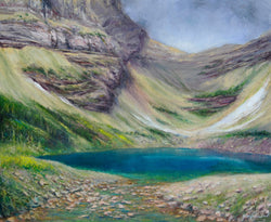 Ptarmigan Lake - Oil on Canvas