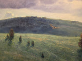 One Fine Day - Oil and Wax on Cradled Panel