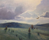 One Fine Day - Oil and Wax on Cradled Panel