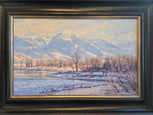 Between Light and Shadow - Oil on Canvas