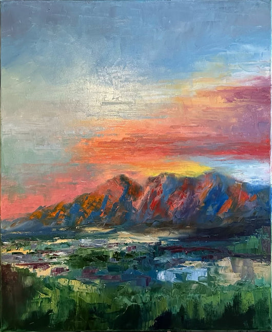 Bitterroot Valley - Oil on Canvas