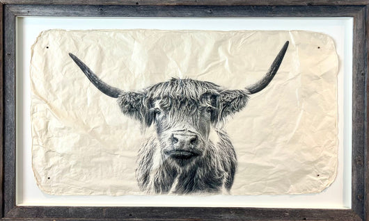 Bonnie Coo - Japanese Gampi Paper Art