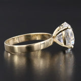 14ky 5.03 Round Brilliant Lab-Grown Diamond, E Color VS1 Size 6.5
