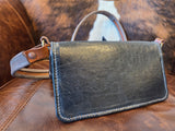 Convertible Clutch Purse - Handcrafted Leather