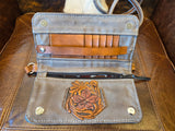 Convertible Clutch Purse - Handcrafted Leather