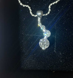 Lab Grown Diamond Pendant - Handcrafted Jewelry