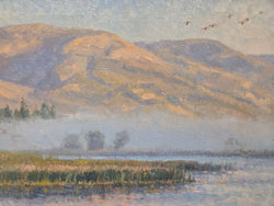 Early Morning Arrival - Oil on Canvas