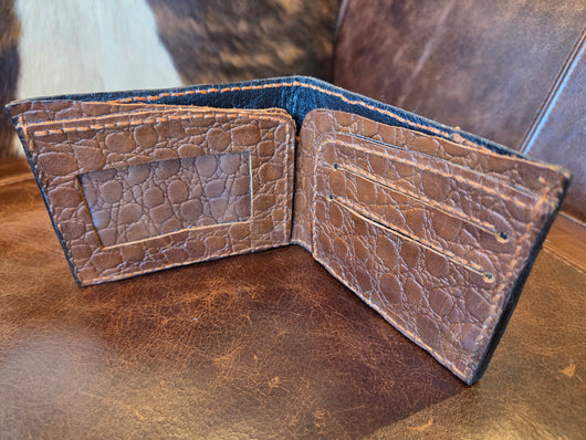 Folded Wallet - Handcrafted Leather