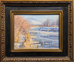 Frost and Gold - Oil on Canvas