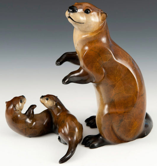 Giselle - River Otter Sculpture