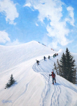 Highlands Bowl Conga - Oil on Canvas