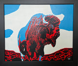 Lamar Valley - Acrylic on Panel