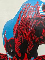 Lamar Valley - Acrylic on Panel