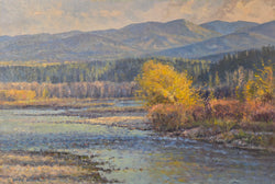 Late Fall on the Bitterroot - Oil on Canvas