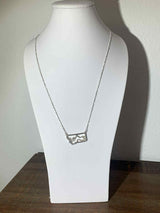 Teal Sapphire Montana Pendant - Handcrafted Jewelry