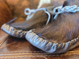Moccasins (Size 7.5-8) - Handcrafted Leather