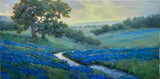 Feels Like Home - Oil and Wax on Cradled Panel