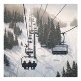 Glow on the Slopes - Signed 12x12 Print