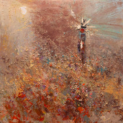 Sun Warrior - Oil on Canvas
