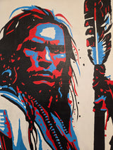 Warrior - Acrylic on Panel