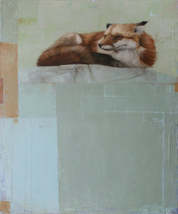 Wild Red - Original Oil on Canvas