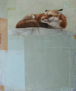 Wild Red - Original Oil on Canvas