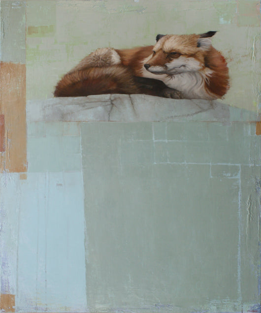 Wild Red - Original Oil on Canvas