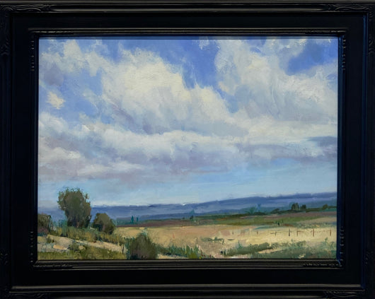 Cloud Gazing - Oil on Canvas