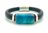 Turquoise Skies Bracelet - Montana Leather Designs