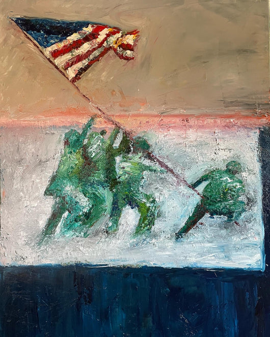 Pursuit of Liberty - Oil on Canvas